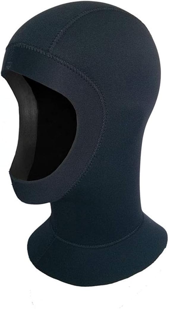 LAIABOR Diving hood Wetsuit Thermal Neoprene 5mm Wetsuit Collar Wetsuit Hat Cap with Flow Vent