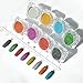 1g/Box Holographic Laser Powder Nail Glitter Manicure Chrome Pigments