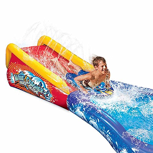 Banzai Inflatable Wave Crasher Surf Water Slide and Pool with Body