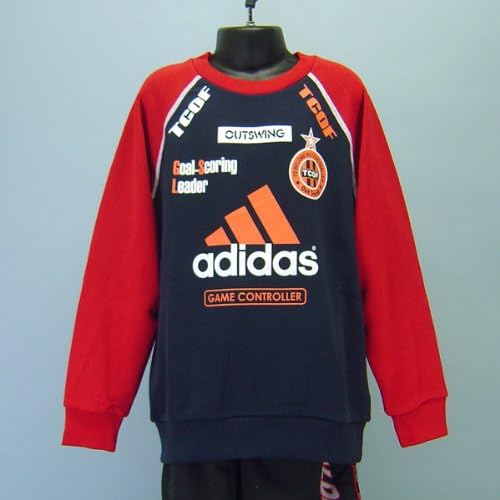 Amazon Co Jp アディダス Adidas ジュニアtcof Bigロゴスウェット トレーナー Rr393 160 O紺 赤 服 ファッション小物