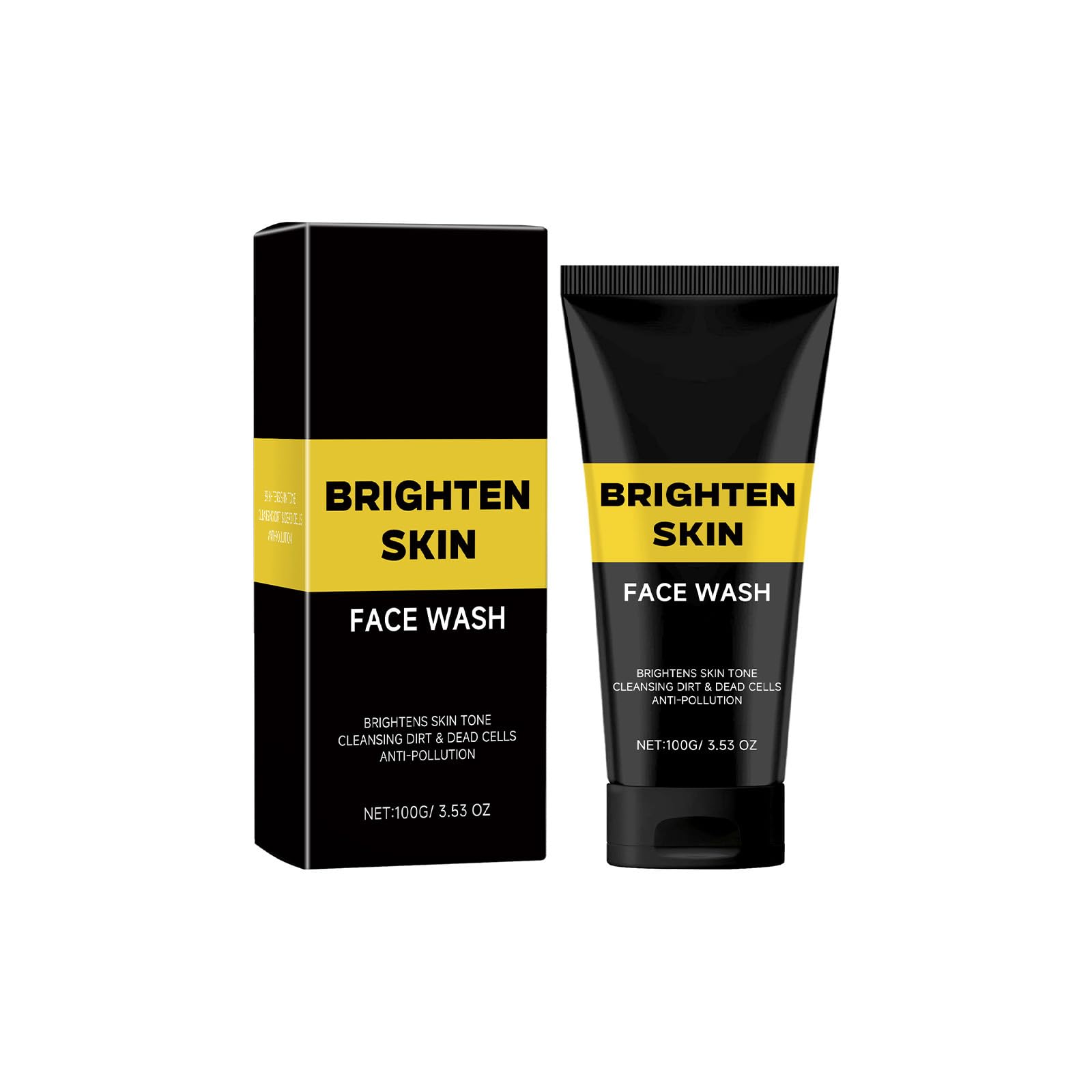 Gentle Facial Cleanser, Men'S Cleanser, Anti-Pimple Face Wash Gel, Facial Cleanser, Facial Cleansing Gel, For Deep Pore Cleansing, Acne Removal, Mild And Non-Irritating