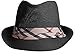 Enimay Vintage Unisex Fedora Hat Classic Timeless Light Weight 2116 - Black L/XL