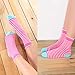 SUNBVE 5 Pack Toddler Little Girls Ice Cream Novelty Cotton Dress Socks Ice Cream Shoe size 9.5-12.5 Little Kid / 4-6 years