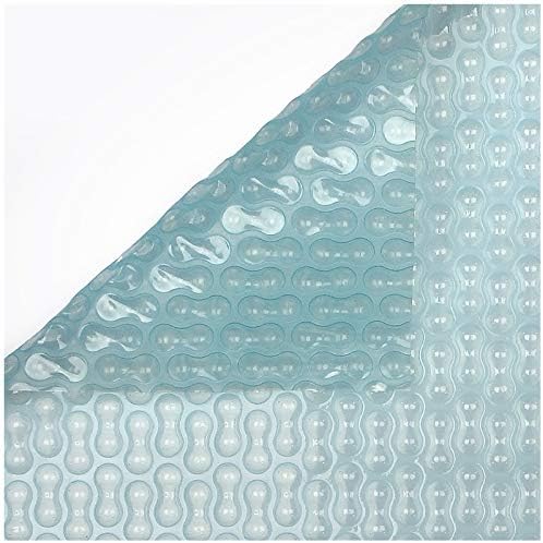 Transparent Geobubble cover for 8x4 pool.