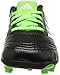 adidas Performance Kids' Goletto VI FG J Soccer Shoe, Black/White/Sgreen, 9.5 Medium US Little Kid