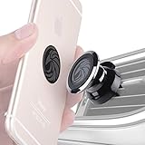 Magnetic Air Vent Car Mount - For any Smartphone (iPhone X, Android Cell Phone, GPS) | Stylish One-Hand & One-Sec Holder, +100 to Safeness & Comfort