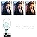 Selfie Light with Phone Clip - Luxsure 3 Modes 135° Rotatable Ring Lighting Kit with Wide Angle Lens Macro Lens, Compatible with iPhone Xs/X/MAX Samsung Most Smartphones