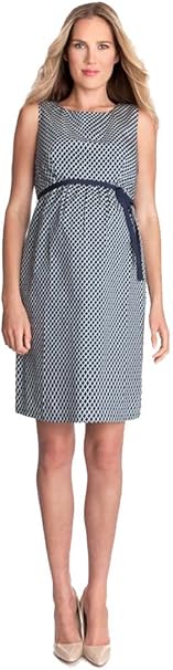 Amazon Co Jp Seraphine セラフィン マタニティワンピース Martina Ns タイルプリントマタニティワンピース Ukサイズ12 ネイビータイル 服 ファッション小物