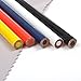 KLOUD City 5 Assorted Colors Water Soluble Pencil Sewing Mark, Tailor's Marking and Tracing Tools (Blue red Black White Yellow)