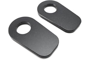 Aharon Motolumino Motorcycle LED Turn Signal Mounting Brackets 2-Pack | Compatible with BMW & Aprila, M8/M10 Thread | Tight Fit in Original Turn Signal Locations | Bike Indicator Lights | Blinkers