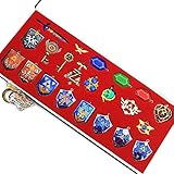 The Legend of Zelda Twilight Princess & Hylian Shield & Master Sword finest collection sets keychain / necklace / jewelry series (22PCS-Blue)