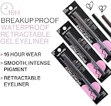 Wet n Wild Mega Last Breakup-Proof Retractable Eyeliner Black 16H Waterproof view 3