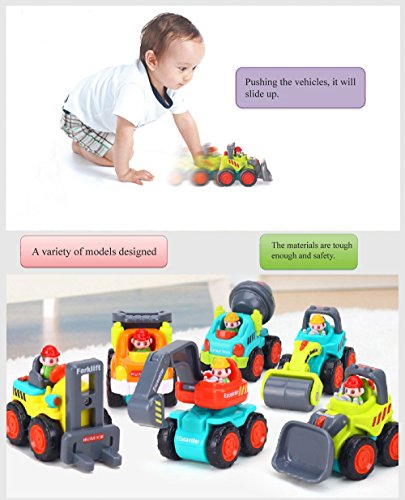 1 Construction+Toddlers+Bulldozer+Forklift+Excavator