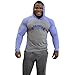 Barbell 1 Soft Triblend Raglan V-Taper Muscle Hoodie