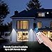 Solar Flood Light Remote Control,JPLSK IP65 Waterproof Dual 126 LED 18W Solar Panel Solar Powered Flood Lights Outdoor for Patio Backyard Garden Driveway Pool