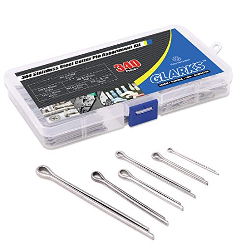 6 Glarks+340+Pieces+Stainless+Assortment+Automotive