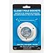 Knape & Vogt White 1 3/8 Inch Diameter Closet Steel,Pole Socket,Flange Set, Rod Holder Set BC-0039-WT (2 Pack)