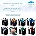 Nordic By Nature LARGE Neoprene Lunch Bag Set | Large & Thick Insulated Tote | 8 Design Options | Heavy Zipper & Premium Stitching | 13 x 12.5 x 6.5