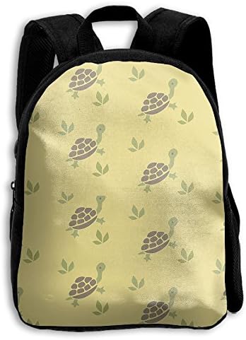 Turtle Tortoise Pattern Kid Boys Girls Toddler Pre School Backpack Bags Lightweight