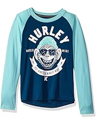 Camiseta raglán de manga larga para niños Hurley