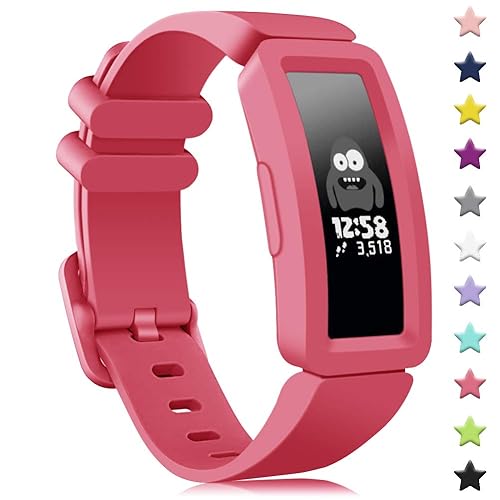 findway Compatible with Fitbit Ace Bands for Kids 6+, Soft