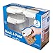 Sistema Bake IT Collection Stack and Pour Food Storage Containers, Clear/White, Set of 3