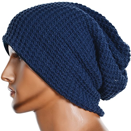 Slouchy Beanie Knit Crochet Rasta Cap 