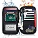 Fireproof Family Travel Itinerary Passport Holder Wallet Travel Accessories RFID Blocking Document Organizer Case with Strap for Women & Men