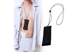 MUROCEA Peritoneal Tube Holder Bag - Peg G Feeding Line Transfer Set Storage Belt Adjustable Neck Cord, Nursing Supplies for Dia-lysis Patient