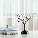Fashionlite Natural Cherry Blossom Bonsai Tree Table Lamp,12-inch,20L,Home/Party/Festival/Christmas/Indoor Use
