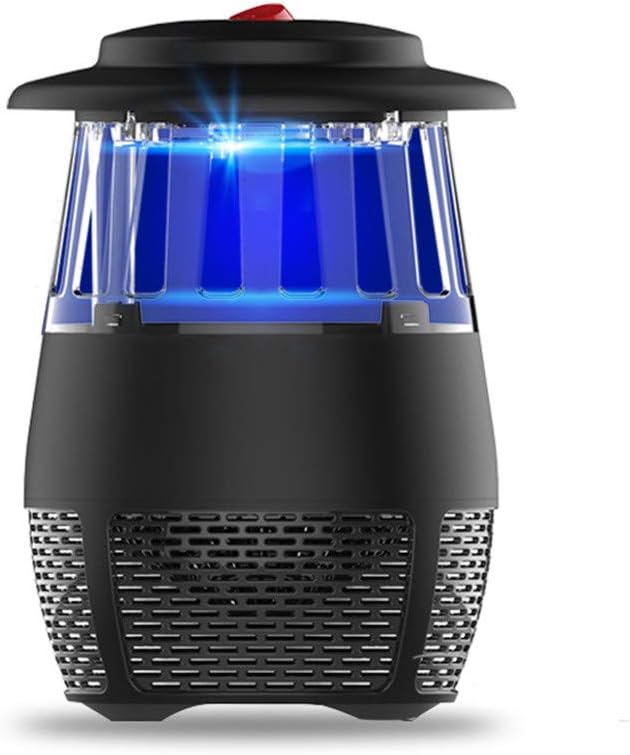 CARWORD Electric Bug Zapper with Built in Fan Insect Trap Mosquito Killer Lamp Eliminates Most Flying Pests with Night Light