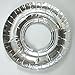 40 Pc Aluminum Foil Round Gas Burner Bib Oven Liners Covers Wholesale 7.5