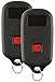 Discount Keyless Replacement Key Fob Car Remote Compatible with HYQ12BBX, HYQ12BAN (2 Pack)