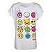 Kids Girls T Shirt Emoji Print Stylish Trendy Fashion Top New Age 7-13 Years