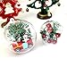 StillCool Clear Fillable Ornaments Ball, Pack of 12 Individual 60mm Craft Christmas Ornament Baubles