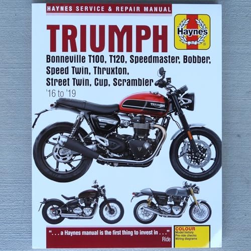 TRIUMPH MOTORCYCLE REPAIR SHOP & SERVICE MANUAL For BONNEVILLE