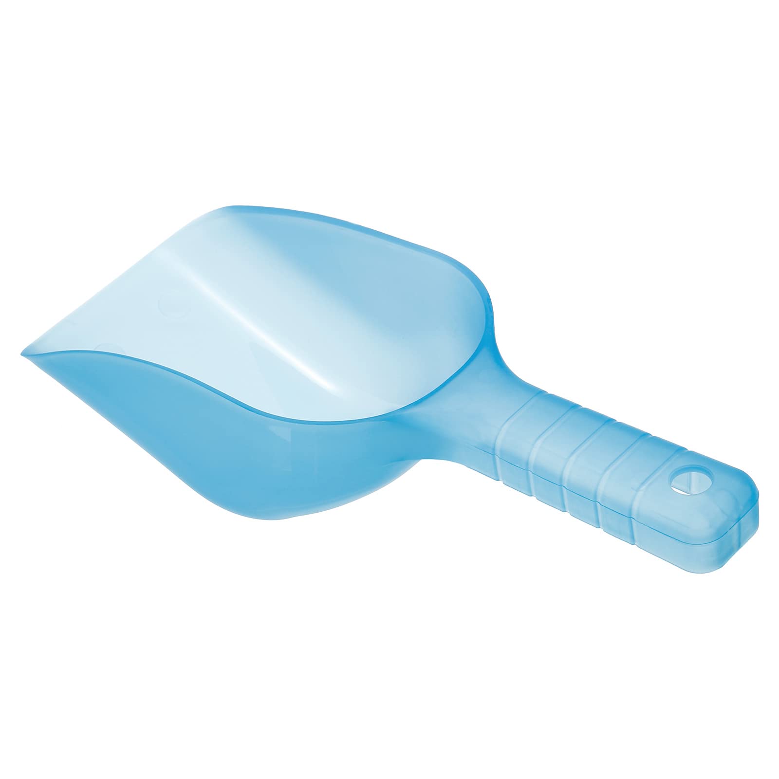 PATIKIL 12oz Ice Scoop, 1 Pack Plastic Ice Maker Shovel for Kitchen Bar Party, Blue