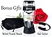 KASSI Wine Aerator Decanter with Filter, Silicon Drip Catcher Stand, Travel Pouch, Foil Cutter and eBook