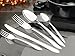 [60-Piece] Royal 60-Piece Flatware Set, 18/10 Stainless Steel, Mirror Polished Luxury Design, Restaurant & Hotel Quality, Cutlery Service for 12