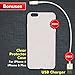 Screen Repair Complete Tool Kit Replacement Parts For iPhone6 (White) Front Glass Lens Step by Step Instructions TWO EXTRA Bonuses USB Charging Cable AND Lightweight Matching Protector Case