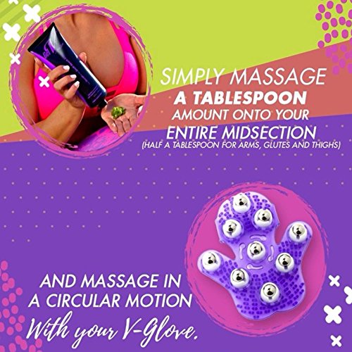 Vanna Belt VGlove Body Contouring Massager Massage Targeted Areas