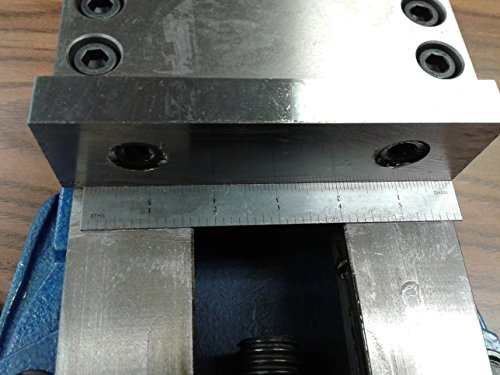 6" ANG-DOWN-LOCK MILLING MACHINE VISE X-large opening 8.5" swivel base 850-600L