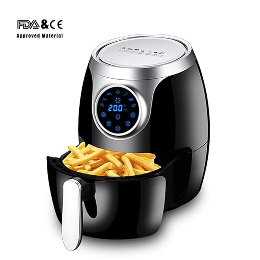 Zqword Freidora Eléctrica 220V 5L 1300W Freidora Eléctrica ...