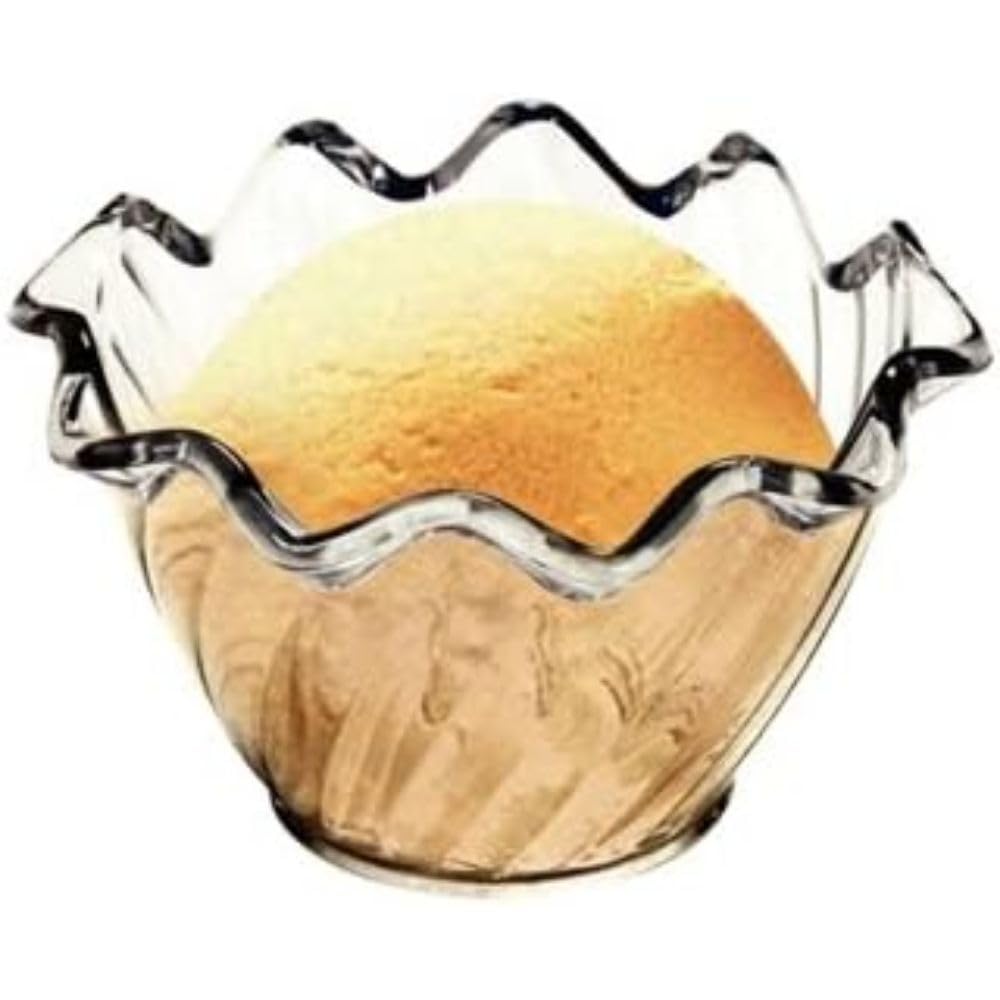 Kristallon J911 Sorbet Dish, Clear Polycarbonate (Pack of 12)
