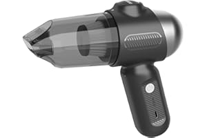 EBOSSOM 2025 Upgraded Mini Car Vacuum with 12000Pa, Portable 4-in-1 Blowing and Suction Function, Mini Vacuum Cleaner Air Duster Suitable for Quick Cleaning of Small Areas, Car, Office, Home, PC
