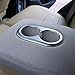 BeHave Car Cup Holder Interior Armrest Glass Tank Trim Fit for 2015 CRV Honda (Pack of 1 Piece of ABS Plating Material Trim Fit for Installed Size)