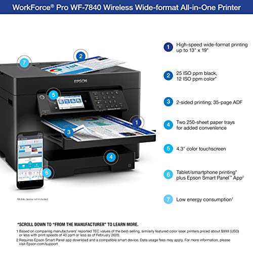 Epson Workforce Pro WF7840 AllinOne Printer Review • Bhanza