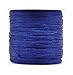 Mandala Crafts Nylon Satin Cord, Rattail Trim Thread for Chinese Knotting, Kumihimo, Beading, Macramé, Jewelry Making, Sewing (0.8mm 109 Yards, Navy Blue)
