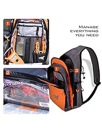 Bolsa de almacenamiento KastKing Pond Hopper para pesca   Capacidad para (3) 3600 cajas de aparejos   Bolsa de agua salada y agua dulce