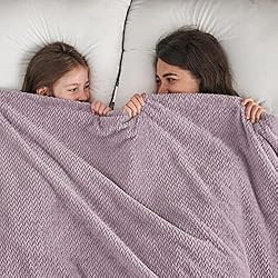 NEWCOSPLAY Super Soft Twin Blanket Light Purple